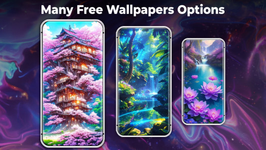 اسکرین شات برنامه Magic 3D Live Wallpaper 8