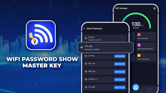 اسکرین شات برنامه Wifi Password Show: Master Key 6