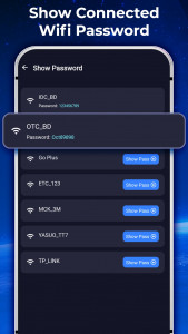 اسکرین شات برنامه Wifi Password Show: Master Key 1