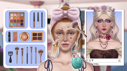 اسکرین شات 5 بازی Beauty Story: Makeup Makeover