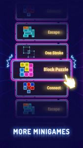 اسکرین شات 2 بازی 2 Player Glow Minigames