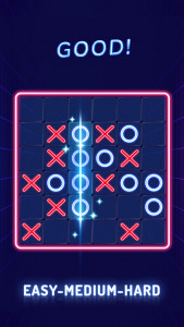 اسکرین شات بازی Tic Tac Toe - XO Glow 6