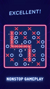 اسکرین شات بازی Tic Tac Toe - XO Glow 7