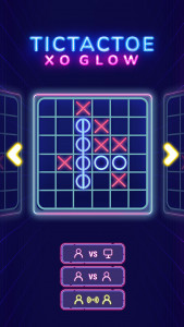 اسکرین شات بازی Tic Tac Toe - XO Glow 4