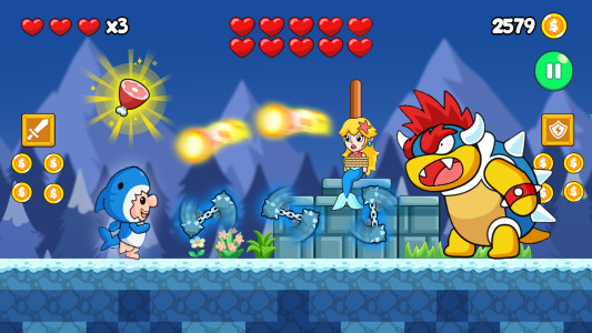 اسکرین شات 6 بازی Super Run: Adventure Bop World