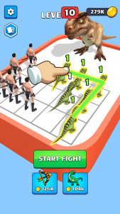 اسکرین شات بازی Dinosaur Merge Master Battle 5