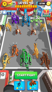 اسکرین شات 1 بازی Robot Dinosaur Fight Battle