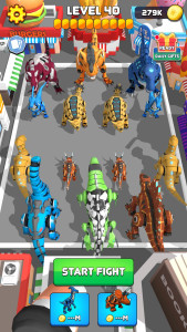 اسکرین شات 2 بازی Robot Dinosaur Fight Battle