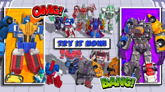 اسکرین شات 1 بازی Superhero Robot Monster Battle