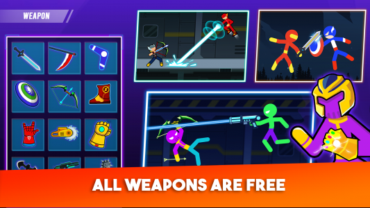 اسکرین شات بازی Stickman Combat Legend 2