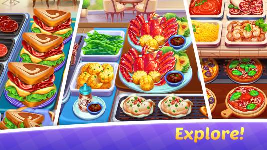 اسکرین شات بازی Cooking Train - Food Games 2