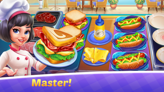 اسکرین شات بازی Cooking Train - Food Games 4