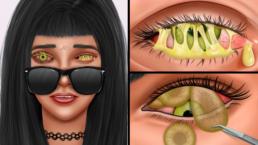 اسکرین شات بازی ASMR Eye Art: Eye Makeup Game 4