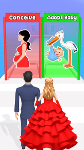 اسکرین شات 2 بازی Good or Bad Mom Run: Mom Games