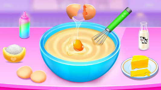اسکرین شات 1 بازی Cake Maker: Cooking Cake Games
