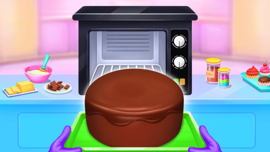 اسکرین شات 2 بازی Cake Maker: Cooking Cake Games