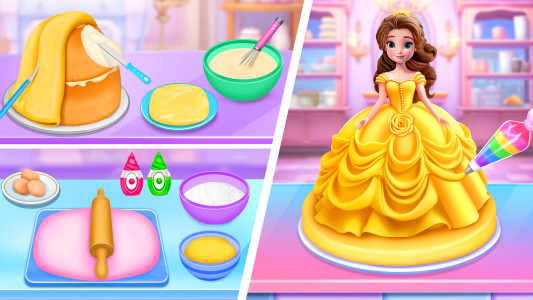 اسکرین شات 8 بازی Cake Maker: Cooking Cake Games