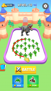 اسکرین شات 2 بازی Monster Merge Dinosaur Games