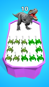 اسکرین شات بازی Monster Merge Dinosaur Games 2