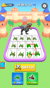 اسکرین شات 2 بازی Merge Monster: Dinosaur Games