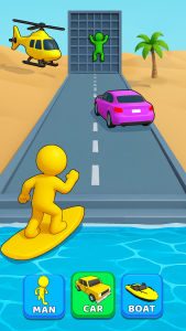 اسکرین شات 3 بازی Vehicle Transform Challenge