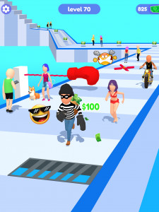 اسکرین شات بازی Thief Run Race 3D: Fun Race 3