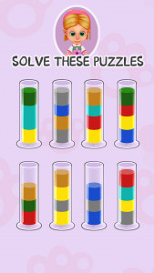 اسکرین شات بازی Water Pouring Puzzle - Color Sort 4