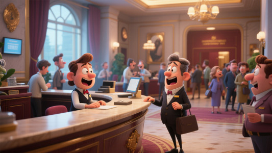 اسکرین شات 2 بازی Idle Hotel Kingdom Tycoon