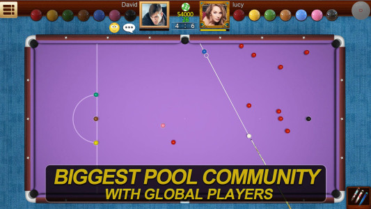 اسکرین شات 3 بازی Real Pool 3D Online 8Ball Game