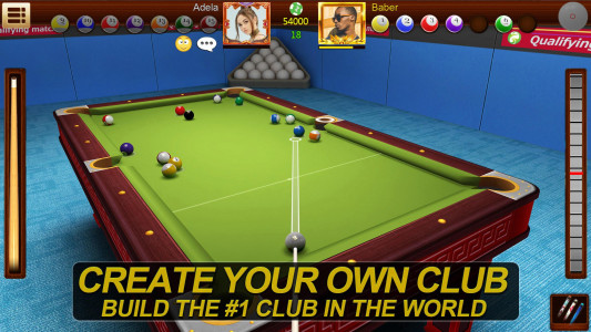 اسکرین شات بازی Real Pool 3D Online 8Ball Game 2