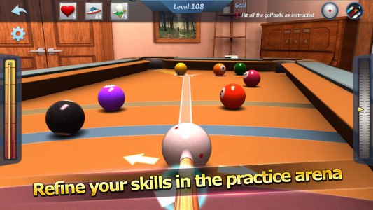 اسکرین شات 5 بازی Real Pool 3D : Road to Star