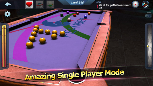 اسکرین شات بازی Real Pool 3D : Road to Star 1