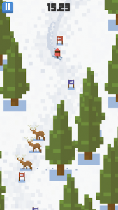 اسکرین شات بازی Skiing Yeti Mountain 2