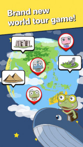 اسکرین شات بازی Foodie Frog - World Tour 1