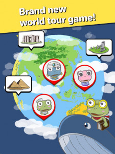 اسکرین شات بازی Foodie Frog - World Tour 7