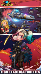 اسکرین شات 6 بازی Clone Evolution: Cyber War RPG