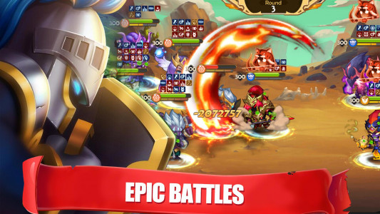 اسکرین شات 3 بازی Epic Summoners: Epic idle RPG