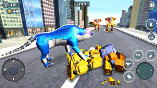اسکرین شات بازی Robot Games: Beast Bike Robot 3