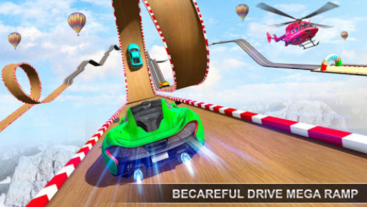 اسکرین شات بازی Crazy Mega Ramp Car Racing Game - Free Car Games 1