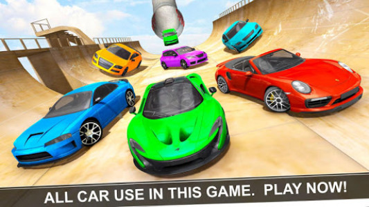 اسکرین شات بازی Crazy Mega Ramp Car Racing Game - Free Car Games 3