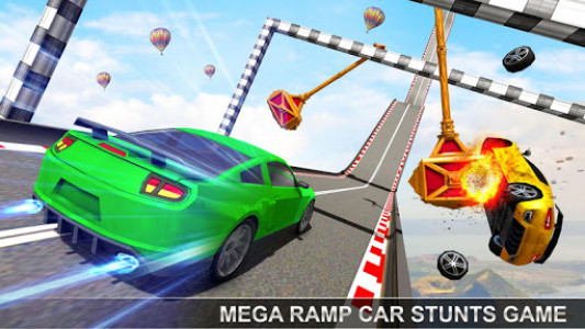 اسکرین شات بازی Crazy Mega Ramp Car Racing Game - Free Car Games 2