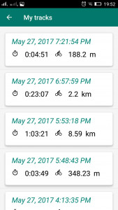اسکرین شات 4 برنامه Bike Computer - Cycling Tool