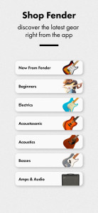 اسکرین شات 7 برنامه Fender Guitar Tuner