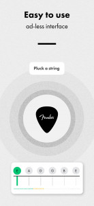اسکرین شات 2 برنامه Fender Guitar Tuner