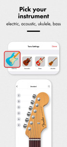 اسکرین شات 3 برنامه Fender Guitar Tuner