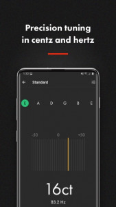 اسکرین شات برنامه Fender Guitar Tuner 7