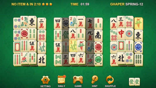 اسکرین شات 8 بازی Mahjong