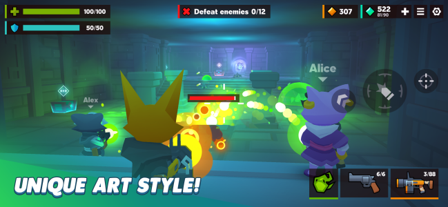 اسکرین شات 4 بازی Feral Frontier Co-op Roguelike