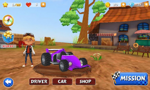 اسکرین شات بازی Kart Racer 3D 5
