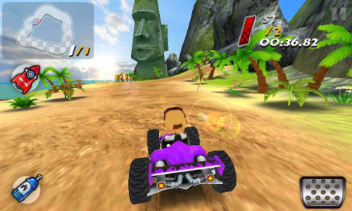 اسکرین شات بازی Kart Racer 3D 1